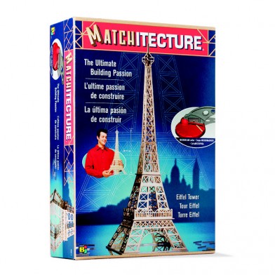 Matchitecture Eiffel Tower Blueprints Model